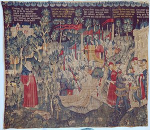 Die Geschichte von Jourdain de Blaye, Arras Werkstatt von Flemish School
