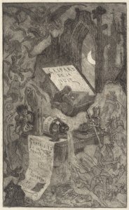 Gaspard de la Nuit, 1868 von Félicien Rops