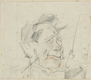 Skizze von Ferdinand Marinus