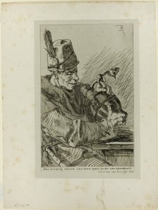 Der Trinker von Félicien Rops