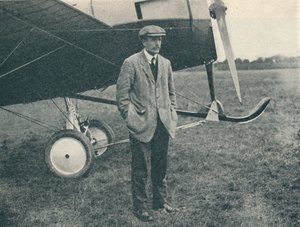 London-Brighton-Rennen: Harold Barnwell, der Pilot der Martinsyde, 1913, 1934