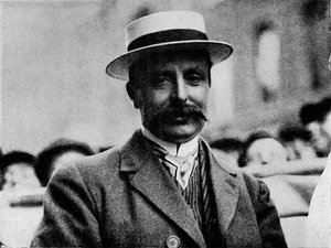 Der Eroberer des Kanals: Louis Bleriot, 1909