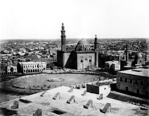 Gesamtansicht von Kairo, Ägypten, 1878 von Félix Bonfils