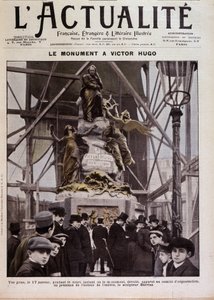 Einweihung des Denkmals für Victor Hugo von Barrias, Paris, 17. Januar