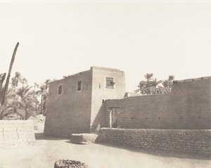 Deir, Carrefour und Privatwohnung von Félix Teynard