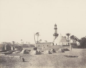 Souâdj, muslimischer Friedhof und Grab von Mourâd-Bey, 1851-52, gedruckt 1853-54