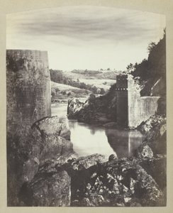 Landschaft mit Ruine