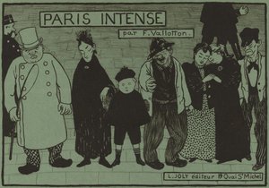 Albumcover für "Paris Intense" von Félix Vallotton