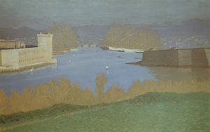 Der Hafen von Marseille von Félix Vallotton