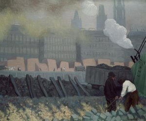 Der Hafen von Rouen von Félix Vallotton