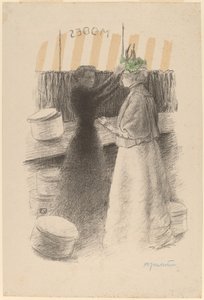 Der grüne Hut Le chapeau vert, 1896