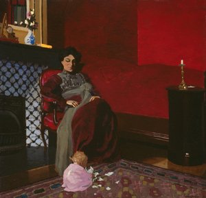 Das rote Zimmer, Etretat, 1899