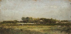 Saint-Ouen, 2. Hälfte des 19. Jahrhunderts von Félix Ziem