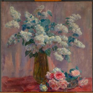 Flieder und Rosen