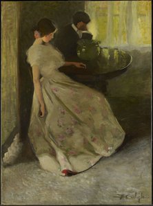 Der Streit, um 1902 von Florence Carlyle