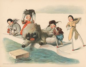 Illustration für The Golliwoggs Polar Adventures