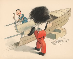 Illustration für Die Golliwoggs Polarabenteuer