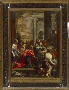 Die Götzenanbetung Salomos, ca. 1675 - 1695 von Florentine School