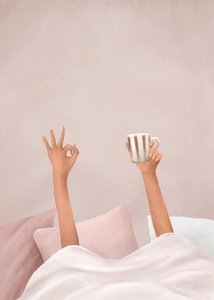 Gemütlicher Morgenkaffee