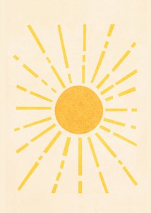 Goldener Sonnenstrahl von Flow Line