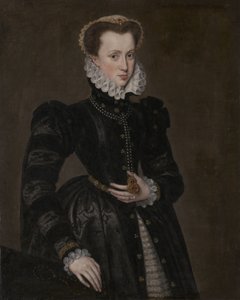 Porträt einer Hofdame von Follower of Antonis Mor