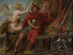 Die Apotheose des Helden von Follower of Peter Paul Rubens