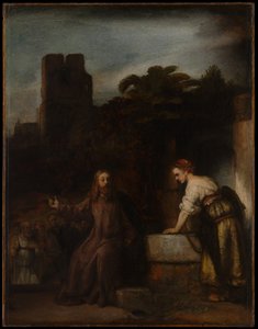 Christus mit der Frau von Samaria