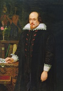 Porträt von William Shakespeare 1564-1616, 1849 von Ford Madox Brown