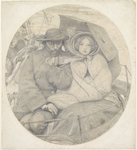 Das letzte von England - Karikatur von Ford Madox Brown