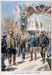 Festival, Paimpol, Frankreich, 1898