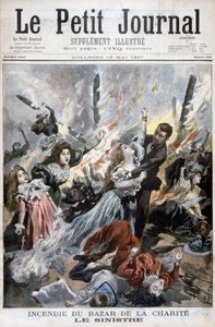Brand im Bazar de la Charité, Paris, 4. Mai 1897