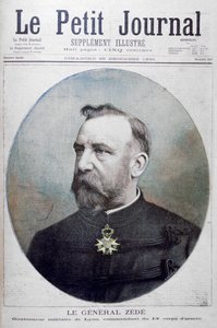 General Zede, Militärgouverneur von Lyon, Frankreich, 1895 von Fortuné Méaulle
