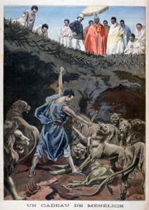 Menelik II. von Äthiopien, 1898