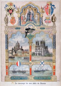 Botschaft von unseren russischen Freunden, 1896
