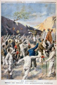 Befreiung der italienischen Gefangenen, Abessinien, 1896