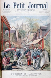 Tananarive Antananarivo, Hauptstadt von Madagaskar, 1895
