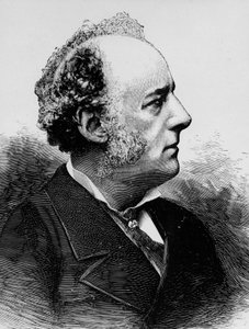 John Everett Millais (1829-1896) Englischer Präraffaelitischer Maler, Gravur von Meaulle von Fortune Louis Meaulle