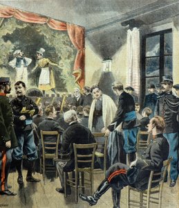 Das Theater der Armeen, Aufführung der Alpenjäger