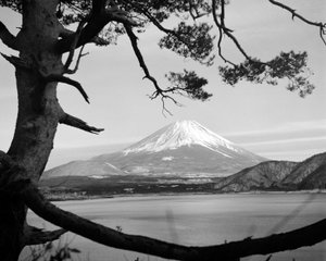 Fuji-Berg vom Motosu-See