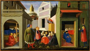 Italien, Rom, Geschichten von Sankt Nikolaus von Fra (c.1387 1455) Angelico