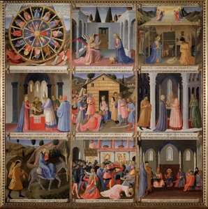 Armadio degli Argenti: Leben Christi