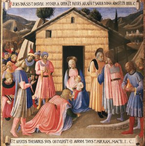 Leben Christi: die Anbetung der Weisen, Armadio degli Argenti.
