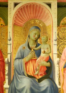 Madonna und Kind (Detail vom Annalena-Altarbild)