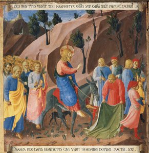 Der Einzug in Jerusalem. Leben Christi, Armadio degli Argenti