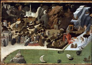 Thebaide - Szenen aus dem Leben der Wüstenväter von Fra (c.1387 1455) Angelico