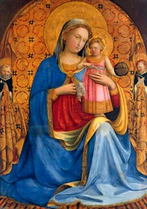 Madonna mit Kind und den Heiligen Dominikus und Petrus Martyr