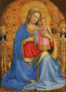 Maria mit dem Kind und Heiligen von Fra Angelico