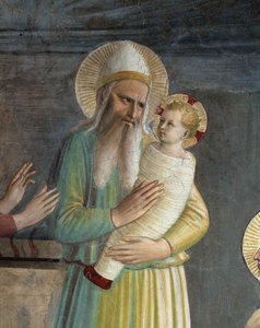 Die Darstellung Christi im Tempel von Fra Angelico