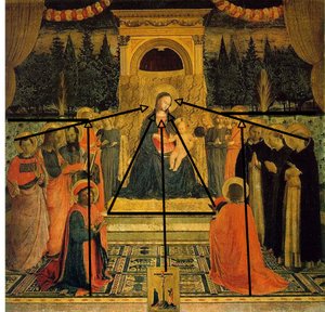 San Marco Altarbild von Fra Angelico