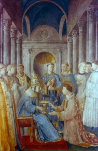 St. Sixtus II und sein Diakon St. Laurentius, Mitte 15. Jahrhundert